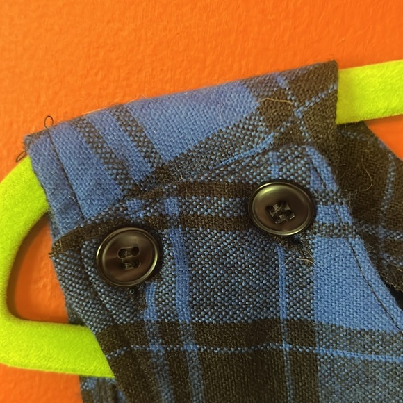 women’s S/M jumper/romper dress looks like pendleton. Preppy, Goth, or Punk it! - Picture 3 of 4